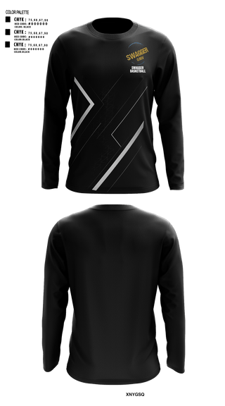 Long Sleeve Performance Shirt, Swagger, Men's Basketball, Teamtime, Team time, sublimation, custom sports apparel, team uniforms, spirit wear, spiritwear, sports uniforms, custom shirts, team store, custom team store, fundraiser sports, apparel fundraiser