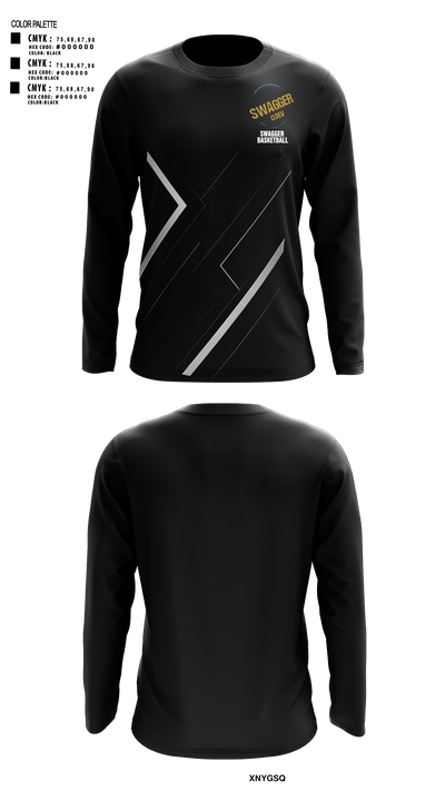 Swagger 58557803 Long Sleeve Performance Shirt - 1