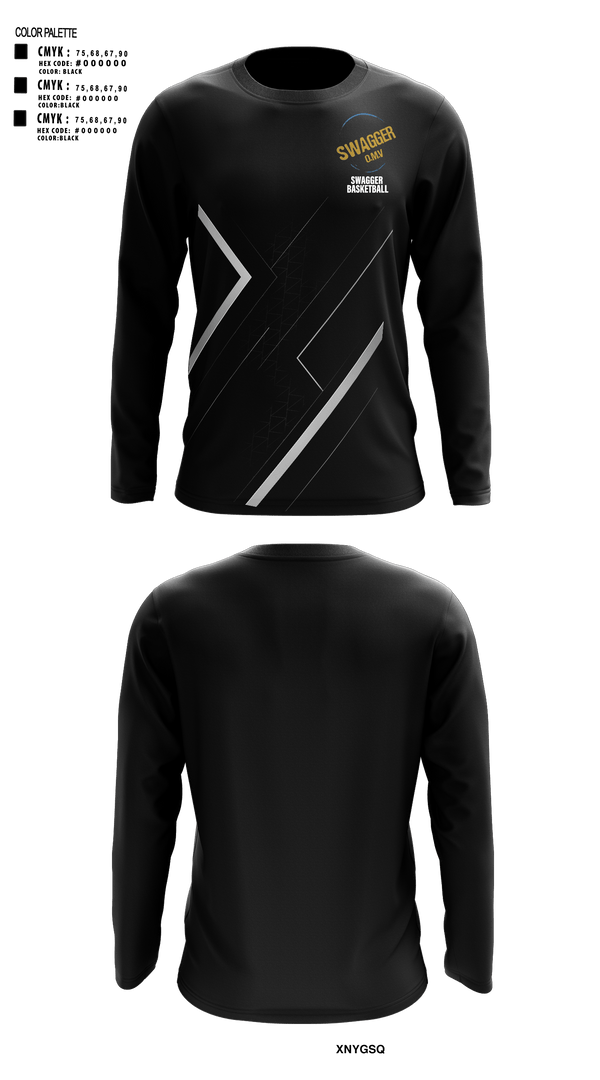 Long Sleeve Performance Shirt, Swagger, Men's Basketball, Teamtime, Team time, sublimation, custom sports apparel, team uniforms, spirit wear, spiritwear, sports uniforms, custom shirts, team store, custom team store, fundraiser sports, apparel fundraiser