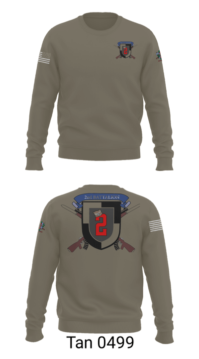 2nd Battalion 43692183 Crew Neck Sweatshirt - 65