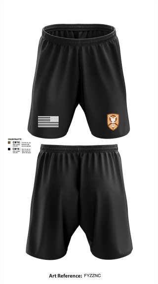 Athletic Shorts With Pockets, 1st Platoon, 423 TC1st Platoon, 423 TC, , Teamtime, Team time, sublimation, custom sports apparel, team uniforms, spirit wear, spiritwear, sports uniforms, custom shirts, team store, custom team store, fundraiser sports, apparel fundraiser