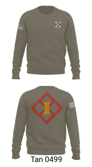Crew Neck Sweatshirt, 322 EN CO, Army, Teamtime, Team time, sublimation, custom sports apparel, team uniforms, spirit wear, spiritwear, sports uniforms, custom shirts, team store, custom team store, fundraiser sports, apparel fundraiser