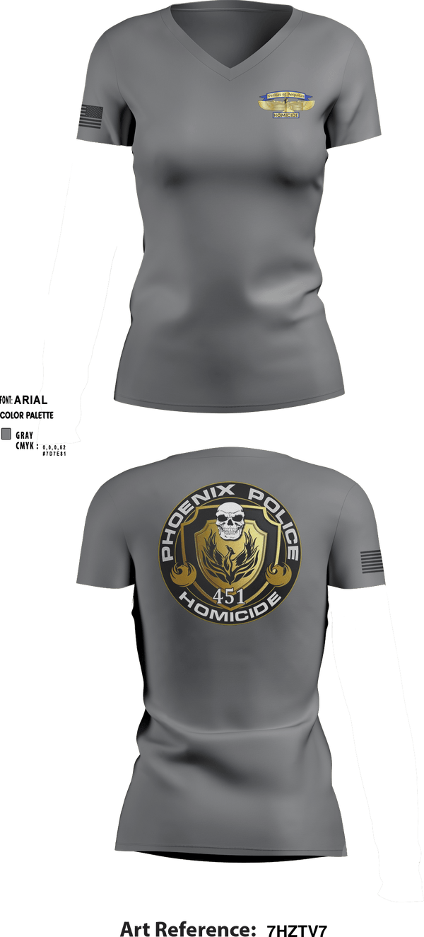 Women's Short Sleeve Vneck Shirt, Homicide, , Teamtime, Team time, sublimation, custom sports apparel, team uniforms, spirit wear, spiritwear, sports uniforms, custom shirts, team store, custom team store, fundraiser sports, apparel fundraiser