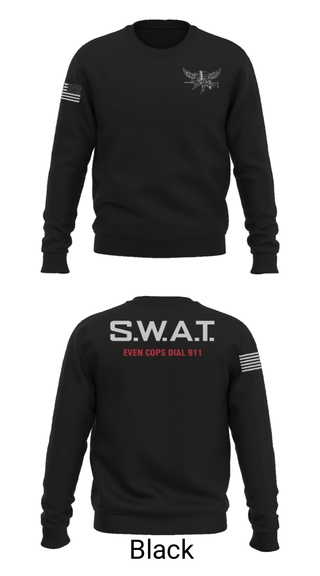 Crew Neck Sweatshirt, MONTVILLE SERT, Police, Teamtime, Team time, sublimation, custom sports apparel, team uniforms, spirit wear, spiritwear, sports uniforms, custom shirts, team store, custom team store, fundraiser sports, apparel fundraiser