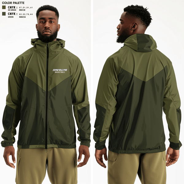 Windbreaker, Him Elite, Men's Basketball, Teamtime, Team time, sublimation, custom sports apparel, team uniforms, spirit wear, spiritwear, sports uniforms, custom shirts, team store, custom team store, fundraiser sports, apparel fundraiser