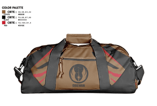 Duffle Bag, ObieWan, , Teamtime, Team time, sublimation, custom sports apparel, team uniforms, spirit wear, spiritwear, sports uniforms, custom shirts, team store, custom team store, fundraiser sports, apparel fundraiser