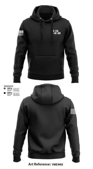 Hoodie, C Co. 1-10 AB, , Teamtime, Team time, sublimation, custom sports apparel, team uniforms, spirit wear, spiritwear, sports uniforms, custom shirts, team store, custom team store, fundraiser sports, apparel fundraiser