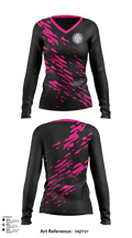 La Familia 27535350 Women's Long Sleeve V-neck Shirt - 1