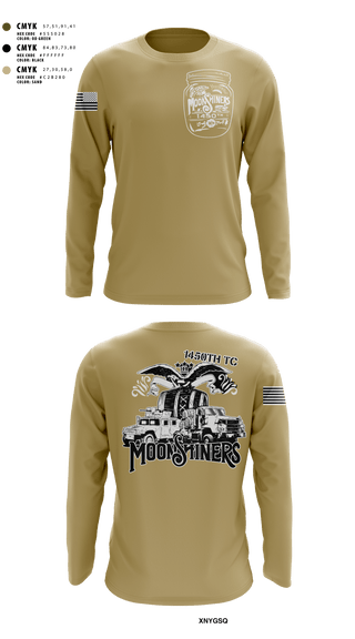Long Sleeve Performance Shirt, 1450th TC, Army, Teamtime, Team time, sublimation, custom sports apparel, team uniforms, spirit wear, spiritwear, sports uniforms, custom shirts, team store, custom team store, fundraiser sports, apparel fundraiser