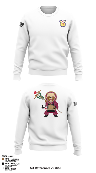 MEDDAC-Japan 77028542 Crew Neck Sweatshirt - 2