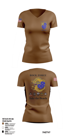 Women's Short Sleeve Vneck Shirt, 3rd Battalion, 34th Infantry Regiment, Army, Teamtime, Team time, sublimation, custom sports apparel, team uniforms, spirit wear, spiritwear, sports uniforms, custom shirts, team store, custom team store, fundraiser sports, apparel fundraiser