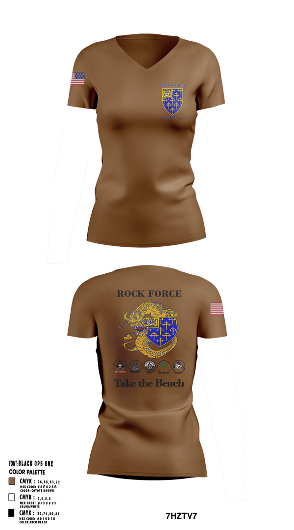 Women's Short Sleeve Vneck Shirt, 3rd Battalion, 34th Infantry Regiment, Army, Teamtime, Team time, sublimation, custom sports apparel, team uniforms, spirit wear, spiritwear, sports uniforms, custom shirts, team store, custom team store, fundraiser sports, apparel fundraiser
