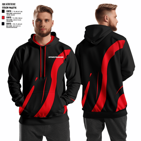 Hoodie, UPSTATE FRANCHISE, Men's Basketball, Teamtime, Team time, sublimation, custom sports apparel, team uniforms, spirit wear, spiritwear, sports uniforms, custom shirts, team store, custom team store, fundraiser sports, apparel fundraiser
