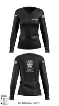 Service Aide 89628697 Women's Long Sleeve V-neck Shirt - 92