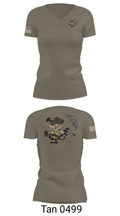 1-508th PIR 27365393 Women's Short Sleeve V-neck Shirt - 68
