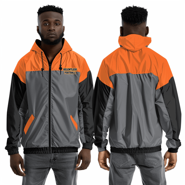 Windbreaker, Relentless, Football, Teamtime, Team time, sublimation, custom sports apparel, team uniforms, spirit wear, spiritwear, sports uniforms, custom shirts, team store, custom team store, fundraiser sports, apparel fundraiser