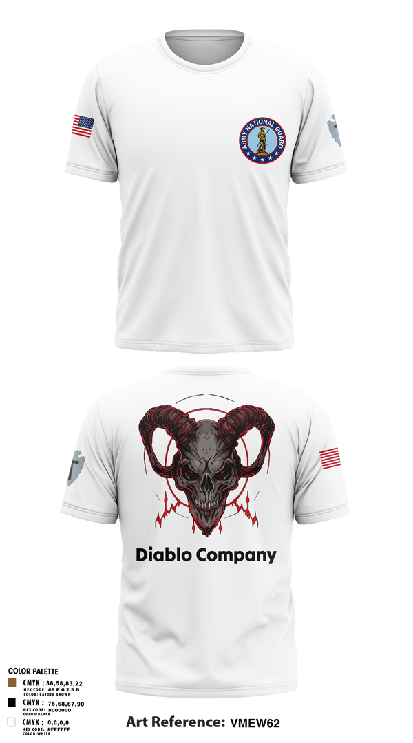 Short Sleeve Performance Shirt, Delta Company 3-144th Infantry, National Guard, Teamtime, Team time, sublimation, custom sports apparel, team uniforms, spirit wear, spiritwear, sports uniforms, custom shirts, team store, custom team store, fundraiser sports, apparel fundraiser