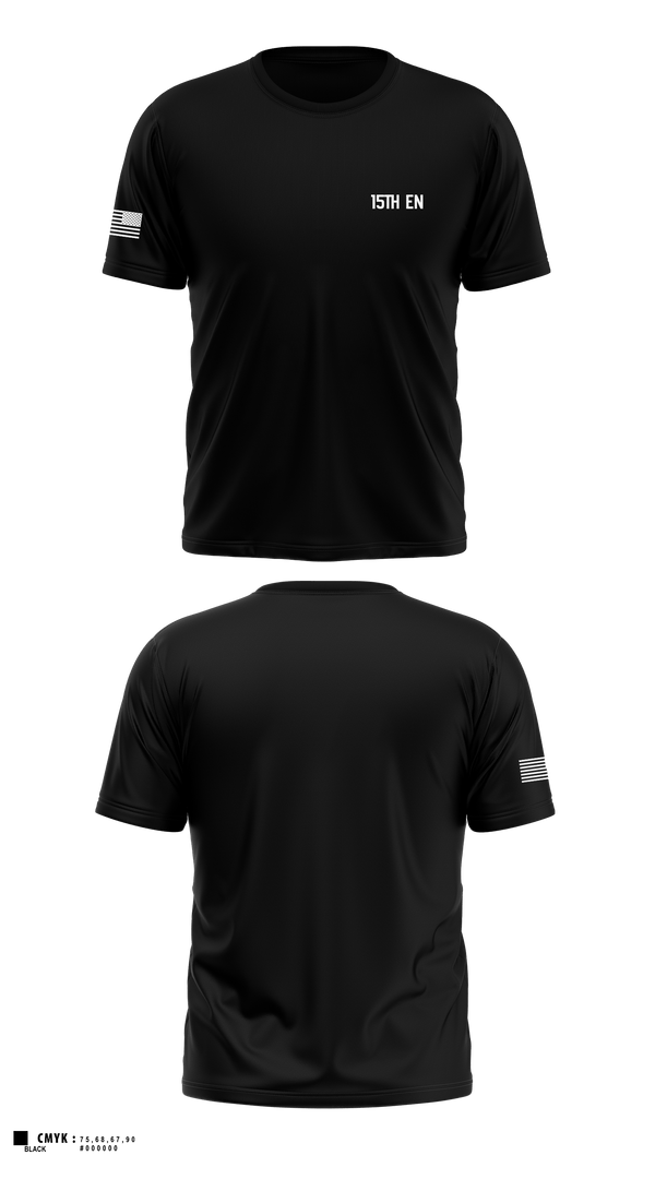 Old School Cotton Feel Shirt, 15th EN, Army, Teamtime, Team time, sublimation, custom sports apparel, team uniforms, spirit wear, spiritwear, sports uniforms, custom shirts, team store, custom team store, fundraiser sports, apparel fundraiser