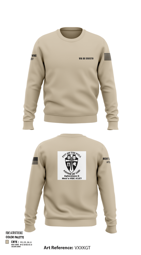 Crew Neck Sweatshirt, Service AideService AideVia De Cristo, , Teamtime, Team time, sublimation, custom sports apparel, team uniforms, spirit wear, spiritwear, sports uniforms, custom shirts, team store, custom team store, fundraiser sports, apparel fundraiser