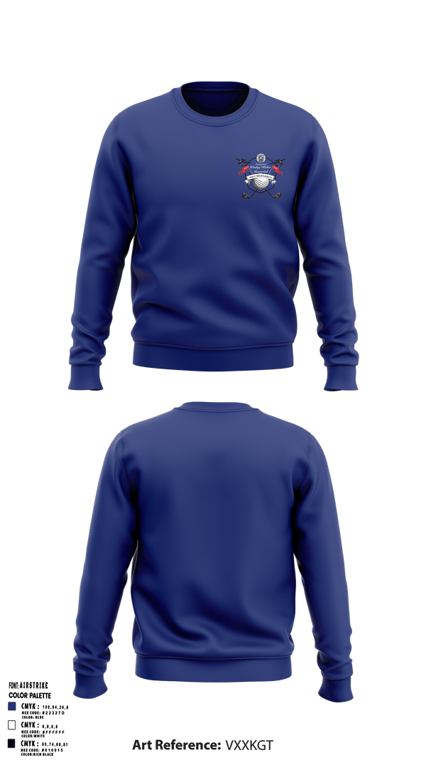 Crew Neck Sweatshirt, 284th ASOS, Air Force, Teamtime, Team time, sublimation, custom sports apparel, team uniforms, spirit wear, spiritwear, sports uniforms, custom shirts, team store, custom team store, fundraiser sports, apparel fundraiser