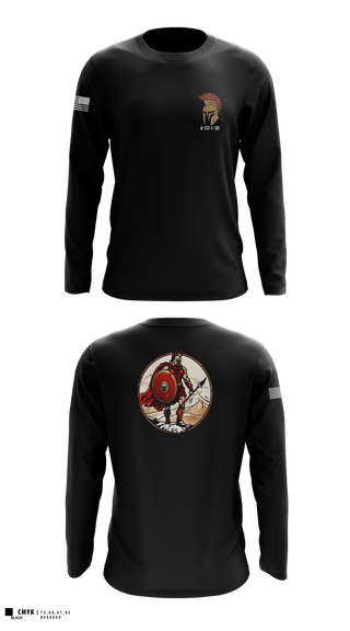 Long Sleeve Performance Shirt, A-CO 1-32, Army, Teamtime, Team time, sublimation, custom sports apparel, team uniforms, spirit wear, spiritwear, sports uniforms, custom shirts, team store, custom team store, fundraiser sports, apparel fundraiser