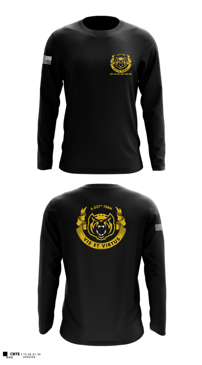 Wolverines 17219833 Long Sleeve Performance Shirt - 3