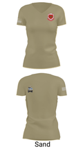 185th Engineer Support Company 57243184 Women's Short Sleeve V-neck Shirt - 88