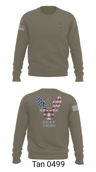 Crew Neck Sweatshirt, 7th Munitions Sq, Air Force, Teamtime, Team time, sublimation, custom sports apparel, team uniforms, spirit wear, spiritwear, sports uniforms, custom shirts, team store, custom team store, fundraiser sports, apparel fundraiser
