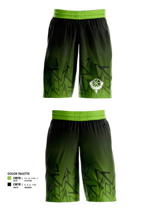 Womens Basketball Shorts, Rising Phoenix S.A., Men's Basketball, Teamtime, Team time, sublimation, custom sports apparel, team uniforms, spirit wear, spiritwear, sports uniforms, custom shirts, team store, custom team store, fundraiser sports, apparel fundraiser