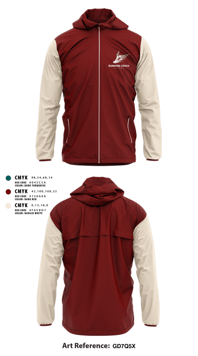 Flores Running Club 14680284 Windbreaker - 3