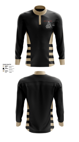 Quarter Zip Jacket, ALL STARS, Men's Basketball, Teamtime, Team time, sublimation, custom sports apparel, team uniforms, spirit wear, spiritwear, sports uniforms, custom shirts, team store, custom team store, fundraiser sports, apparel fundraiser