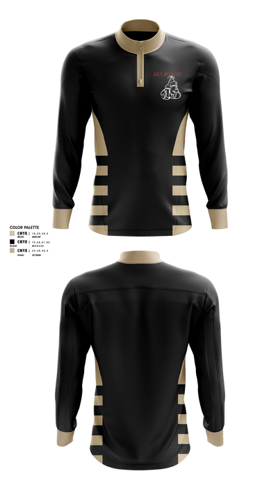 ALL STARS 5187952 Quarter Zip Jacket - 1