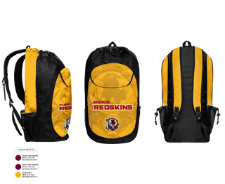 Gear Bag, Washington Redskins, Football, Teamtime, Team time, sublimation, custom sports apparel, team uniforms, spirit wear, spiritwear, sports uniforms, custom shirts, team store, custom team store, fundraiser sports, apparel fundraiser