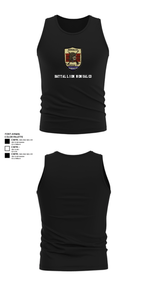Tank Top, Battallion Nonualco, Army, Teamtime, Team time, sublimation, custom sports apparel, team uniforms, spirit wear, spiritwear, sports uniforms, custom shirts, team store, custom team store, fundraiser sports, apparel fundraiser