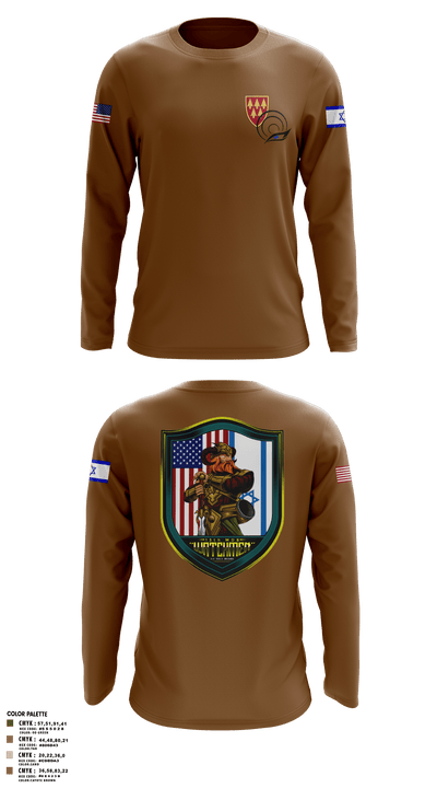 13TH Missile Defense Battery 47346318 Long Sleeve Performance Shirt - 7