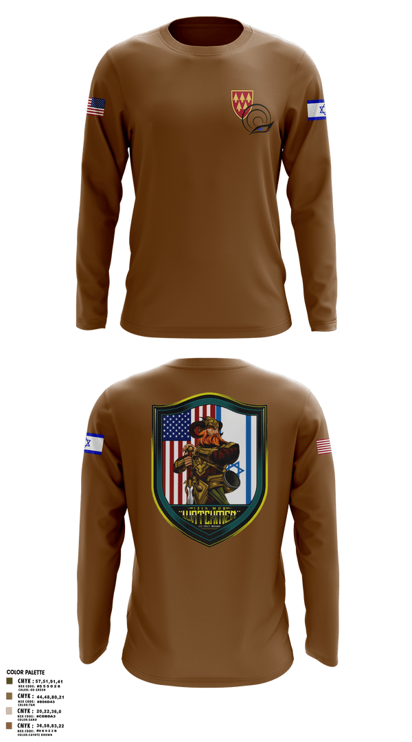 Long Sleeve Performance Shirt, 13TH Missile Defense Battery, , Teamtime, Team time, sublimation, custom sports apparel, team uniforms, spirit wear, spiritwear, sports uniforms, custom shirts, team store, custom team store, fundraiser sports, apparel fundraiser