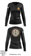 LNCOA 22055353 Women's Long Sleeve V-neck Shirt - 3