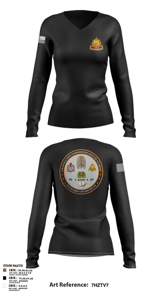 Women's Long Sleeve Vneck Shirt, LNCOA, , Teamtime, Team time, sublimation, custom sports apparel, team uniforms, spirit wear, spiritwear, sports uniforms, custom shirts, team store, custom team store, fundraiser sports, apparel fundraiser