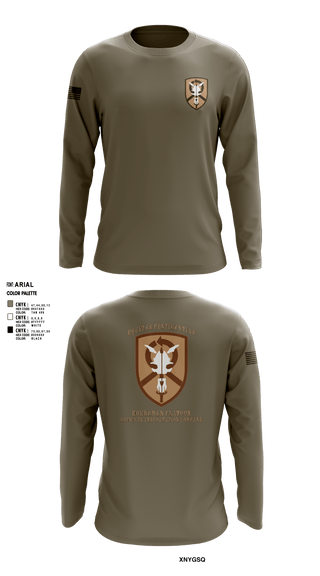 Long Sleeve Performance Shirt, 1st Platoon, 423 TC1st Platoon, 423 TC, Army, Teamtime, Team time, sublimation, custom sports apparel, team uniforms, spirit wear, spiritwear, sports uniforms, custom shirts, team store, custom team store, fundraiser sports, apparel fundraiser