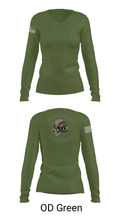 Delta company 114 32884167 Women's Long Sleeve V-neck Shirt - 57