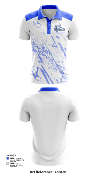 Short Sleeve Performance Polo, R-S Central Hilltoppers Volleyball, Women's Volleyball, Teamtime, Team time, sublimation, custom sports apparel, team uniforms, spirit wear, spiritwear, sports uniforms, custom shirts, team store, custom team store, fundraiser sports, apparel fundraiser