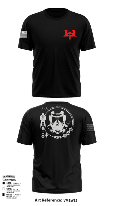 302nd EN CO 64266225 Short Sleeve Performance Shirt - 12