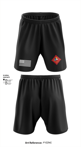 Athletic Shorts With Pockets, Bravo 1/23 63480397, Marines, Teamtime, Team time, sublimation, custom sports apparel, team uniforms, spirit wear, spiritwear, sports uniforms, custom shirts, team store, custom team store, fundraiser sports, apparel fundraiser