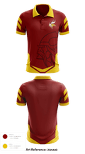 Mission Valley Senior High School Volleyball 58304550 Short Sleeve Performance Polo - 1