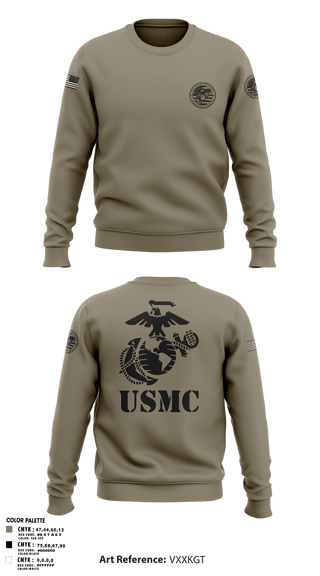 Crew Neck Sweatshirt, Marines, Marines, Teamtime, Team time, sublimation, custom sports apparel, team uniforms, spirit wear, spiritwear, sports uniforms, custom shirts, team store, custom team store, fundraiser sports, apparel fundraiser