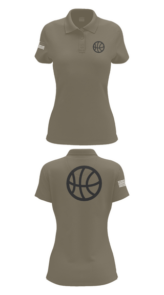 Women's Short Sleeve Performance Polo, Bankers, Men's Basketball, Teamtime, Team time, sublimation, custom sports apparel, team uniforms, spirit wear, spiritwear, sports uniforms, custom shirts, team store, custom team store, fundraiser sports, apparel fundraiser