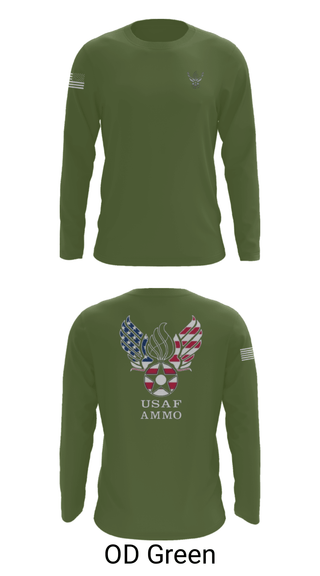Long Sleeve Performance Shirt, 7th Munitions Sq, Air Force, Teamtime, Team time, sublimation, custom sports apparel, team uniforms, spirit wear, spiritwear, sports uniforms, custom shirts, team store, custom team store, fundraiser sports, apparel fundraiser