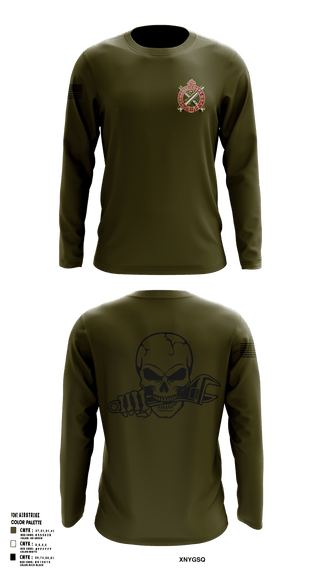 Long Sleeve Performance Shirt, 829 EVCC, National Guard, Teamtime, Team time, sublimation, custom sports apparel, team uniforms, spirit wear, spiritwear, sports uniforms, custom shirts, team store, custom team store, fundraiser sports, apparel fundraiser
