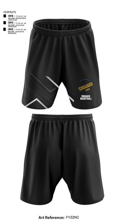 Swagger 58557803 Athletic Shorts With Pockets - 1