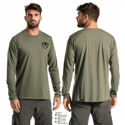 Bad Newz Bearz 58425555 Long Sleeve Performance Shirt - 2